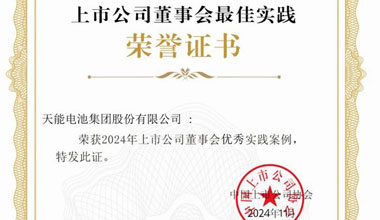 8868体育官网股份入选2024上市公司董事会优秀实践案例